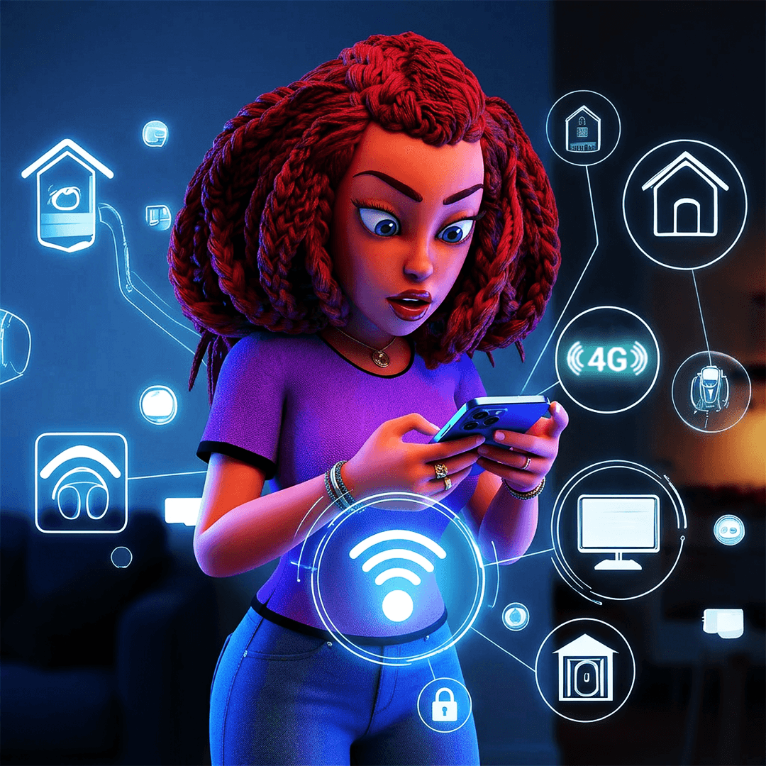 Smart home with warm glow