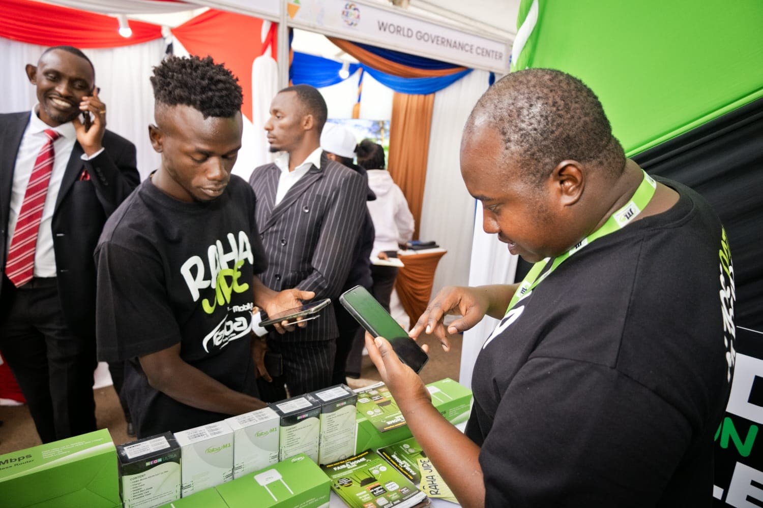 Our Sales Team were present showcasing our various products at the exhibition stand